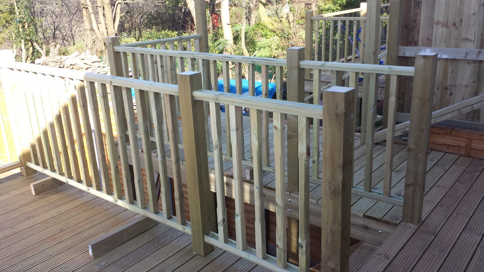 Decking installation