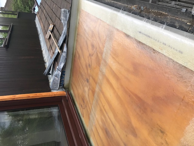 Pitched roof finish